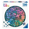 RAVENSBURGER Kulaté Kruh barev Houby 500 dielov