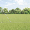 zahrada-XL Plot s stĺpmi Strieborná 1.6 x 10 m Ocel potiahnutá PVC 3353359