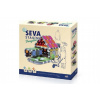 SEVA Stavebnice SEVA STAVÍME Bungalov plast 548 dielikov