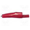 Krokosvorka 10A Rozs.uchop max.7,9mm Celk.dél 58mm červená