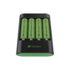GP USB nabíjačka U421 + 4 x GP ReCyko+ 2700 mAh AA NiMH