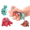 GNIOTEK GEL DINOSAUR FAREBNÝ ANTISTRESOVÝ SENZORY SQUISH PRANK JOKE (GNIOTEK ANTYSTRES DINOZAUR RAINBOW SQUISH BALL 6)