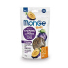 MONGE GIFT Meat Minis Hairball 50g mäsové pochúťky pre mačky proti tvorbe bezoárov losos so slivkou (MONGE GIFT Meat Minis Hairball 50g mäsové pochúťky pre mačky proti tvorbe bezoárov losos so slivkou