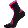 Ponožky Voxx Woralf Merino čierna/neón ružová Veľkosť ponožiek: 35-38 EU EUR