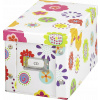 Zeller CD box, 20 kusů - květinový motiv, ZELLER