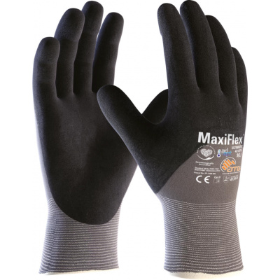 ATG 42-875 MAXIFLEX ULTIMATE AD-APT Pracovné rukavice Sivá-Čierna, 6
