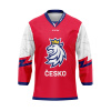 Dres CCM Český Hokej ČESKO - červený vyšívaný Veľkosť: dětský XXXS