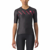 Castelli Free Speed 2 Race W, Black/ Hibiscus Veľkosť: M Dámsky Triatlon dres