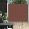 vidaXL Zaťahovacia bočná markíza na terasu 100x300 cm, hnedá - Hnedá - 78456-32956