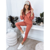 Dámska tepláková súprava AMILIA PREMIUM peach (ay0776) S