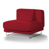 Dekoria Poťah na sedačku pre 1 osobu nerozkladacia, červená, Poťah na sedačku pre 1 osobu (nerozkladacia sedačka), Etna, 705-60