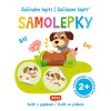 Začínám lepit samolepky - Sešit s pejskem / Začínam lepiť samolepky - Zošit so psíkom