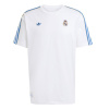 adidas Real Madrid Icon T-Shirt 2025 2026 Mens White/Blue XL