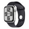 Silikónový remienok OBAL:ME pre Apple Watch 38-41mm S-M Čierny
