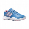 K-Swiss Court Express Omni - silver lake blue/white/orchid pin
