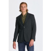 SAKO GANT JERSEY BLAZER ANTRACIT MELANGE