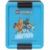 Lego Desiatový box pre deti Ninjago modrý