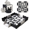 VEĽKÉ PEŇOVÉ MATNÉ PERO, HRUBÉ PINOVÉ PUZZLE XXL (VEĽKÁ PENOVÁ PODLOŽKA Vzdelávacia ohrádka HRUBÁ PENOVÁ PUZZLE XXL Set)