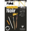 Blok Clairefontaine Paint on Black - 20 listov A4 250 g uni