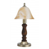 Rabalux Rustic 3 stolová lampa 1x40 W mosadzná 7092