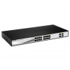 D-Link D-Link DGS-1210-16 Smart switch, 16x GbE, 4x RJ45/SFP, fanless