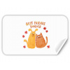 Samolepka obdĺžnik Best friends forever
