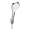 Hansgrohe Croma Select S Ručná sprcha 1jet Porter, súprava 1,60 m, biela/chróm 26410400-HG
