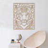 drevo zivota Drevená dekorácia na stenu TIGER Farebný vzor: Dub Sonoma, Rozmery (cm): 60x74