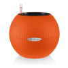 Kvetináč Lechuza Puro color 20 all inclusive set oranžový 20x16 cm