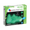 Valtech Magna Tiles Magnetická stavebnica Glow in the Dark - Svietiaca v tme- 16-dielna súprava