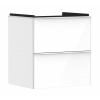 Hansgrohe Xelu Q skrinka 58x49.5x60.5 cm závesná kúpeľňová skrinka pod umývadlo biela 54023700