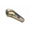 GPR Koncovka výfuku Slip-on GPR POWERCONE EVO HU.59.4.PCEV Brushed Stainless steel including removable db killer and link pipe