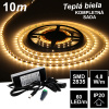 LEDprodukt 10m SMD2835 60LED/m IP20 teplá b.- KOMPLETNÁ SADA