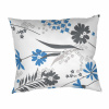 Dadka Obliečka na vankúš krep Agáta denim na bielom Varianta: Obliečka na vankúš krep Agata denim na bielej 50x70 cm