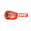 STRATA 2, 100% dětské brýle Orange, čiré plexi