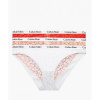 Krajkové kalhotky 3-pack - QD3926E - W5F - Mix barev - Calvin Klein Mix barev XS