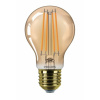 LED žiarovka E27 7W = 40W 1800K FILAMENT DEKORATÍVNA RETRO JANTÁROVÁ PHILIPS