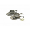 Vega KTELK Kupilka Slow down set Black 2 x KUPILKA 21 cup, 2 x KUPILKA 14 small plate and 2 x teaspoon