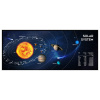 GEMBIRD Podložka pod myš látková Solar System, herní, 350 x 900 MP-SOLARSYSTEM-XL-01