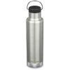 Nerezová termofľaša Klean Kanteen Insulated Classic 20 oz (w/Loop Cap) - Brushed Stainless 592 ml uni