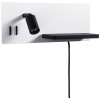 Paulmann Serra 71102 nástenné svetlo 5.5 W LED biela (matná), čierna (matná); 71102