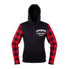 W-tec Dámská moto mikina Black Heart Ramforge Lady (Barva: červeno-černá, Velikost: XS)