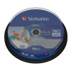 VERBATIM BD-R SL DataLife 25GB, 6x, printable, spindle 10 ks (43804)