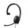 EPOS | SENNHEISER ADAPT 135 USB II Slúchadlá s mikrofónom Kábel Pres hlavu Kancelária / call centrum USB Typ-A Čierna (1000914)