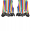 PRZEWODY ZWORKI ŻEŃSKO ŻEŃSKIE 20CM 40KS ARDUINO