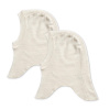 Kukla z merino vlny 2 kusy krémová eggshell melange FELIX WHEAT Veľkosť: 44-47cm (3-9 měsíců)