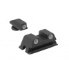 Tríciové mieridlá Tru-Dot® Fixed Pistol Set Meprolight® / zelená muška, žlté plexi