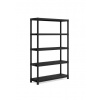 Plastový otvorený regál PLUS 120/5 - 187 x 120 x 40 cm