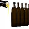 5x fľaša s dávkovacím nálevom 1L Marasca na olej, olivový olej, likéry, tinktúry