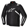Bunda T-SPS 2 WATERPROOF, ALPINESTARS (čierna/biela, veľ. M)